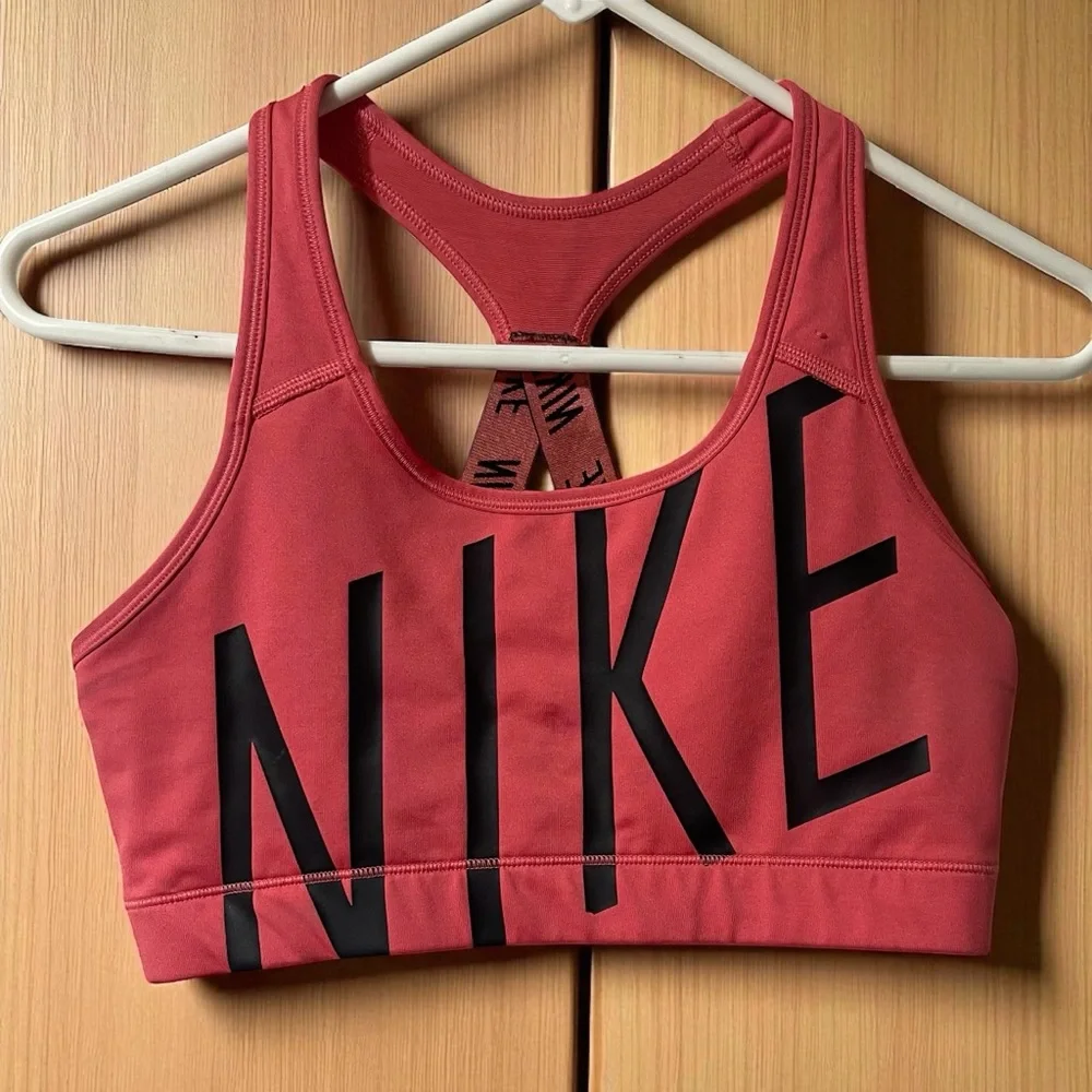 Nike Women's Bold Red Sports Bra